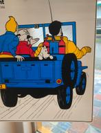 Kuifje poster, Ophalen of Verzenden, Gebruikt, A1 t/m A3, Film en Tv