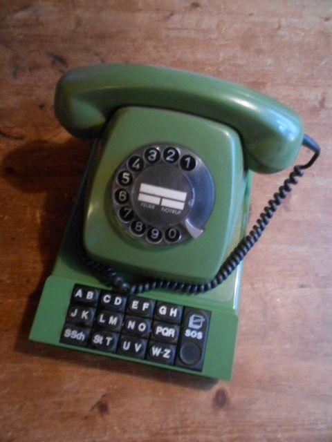 Greenphone telefoon T65, Telecommunicatie, Vaste telefoons | Niet Draadloos, Gebruikt, Met draaischijf, Verzenden