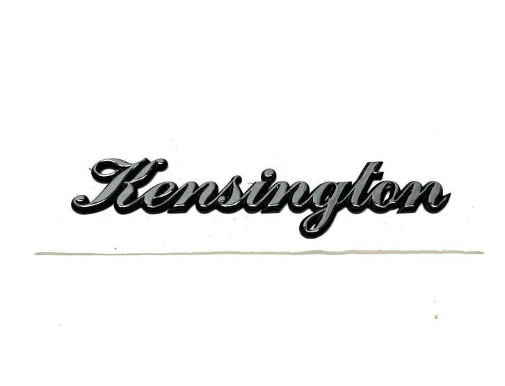 kensington kofferbak embleem origineel rover , classic mini, Auto diversen, Overige Auto diversen, Ophalen of Verzenden