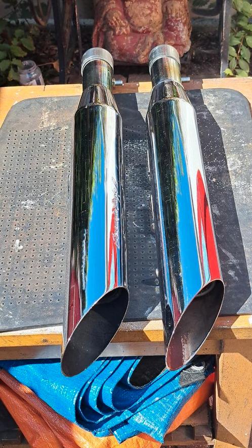 uitlaat dempers Screaming Eagle, 45mm ID., Motoren, Onderdelen | Harley-Davidson, Gebruikt, Ophalen of Verzenden