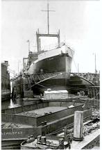 Scheepvaart-werf, Verzenden, Nieuw, Kaart, Foto of Prent