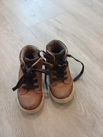 Bruine leren schoenen maat 25 beschikbaar voor biedingen