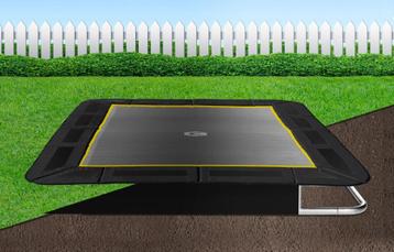 Rechthoek ingraaf trampoline Capital Play 335x244 Black  924 beschikbaar voor biedingen