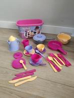 Veel Speel keuken accessoires, eten, pannen borden enz, Ophalen of Verzenden, Zo goed als nieuw