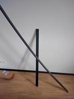 Zwarte afgelakte plinten 12x55mm - 4.2 meter, Ophalen, Zo goed als nieuw