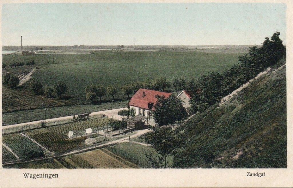 MM19 Wageningen Zandgat  uitg: Zijlstra Kapelstraat W&SH, Verzenden, 1920 tot 1940, Ongelopen, Gelderland