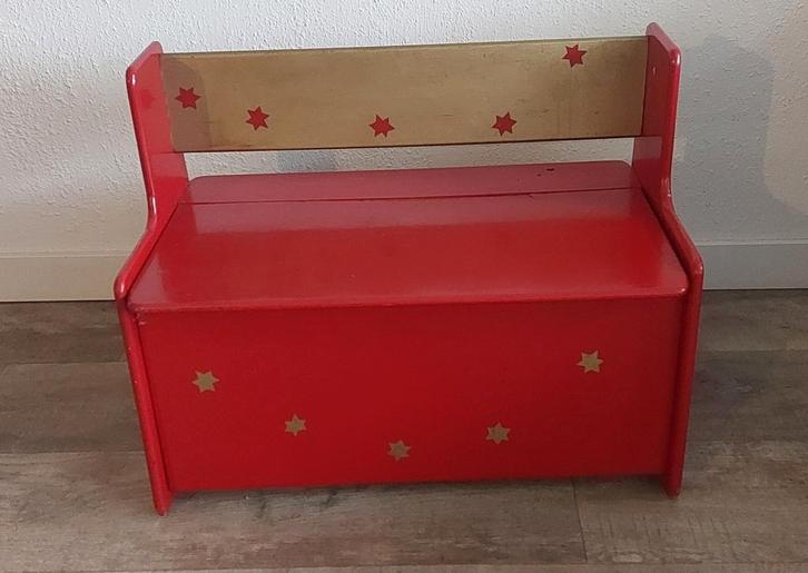 Kinder klepbankje met opbergruimte, Kinderen en Baby's, Kinderkamer | Overige Meubels, Gebruikt, Overige typen, Ophalen