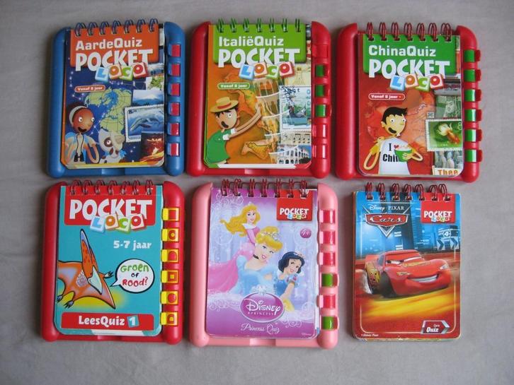 diverse Pocket Loco - Houders met boekjes, Kinderen en Baby's, Speelgoed | Educatief en Creatief, Puzzelen, Taal en Lezen, Rekenen