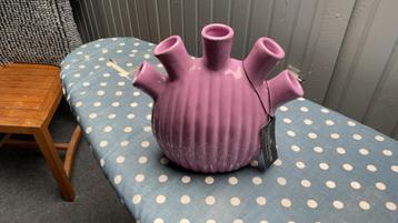 Nieuw 25 cm mooie tulpen vaas beschikbaar voor biedingen