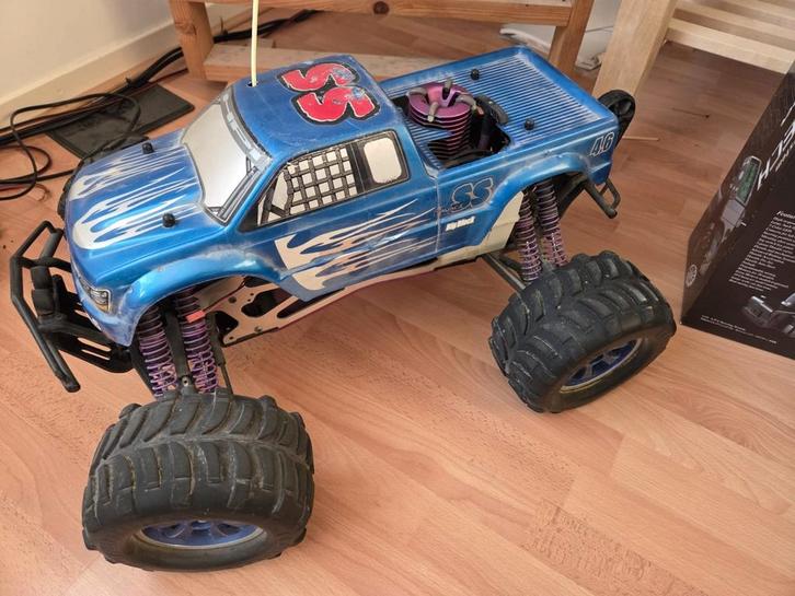 HPI savage SS 4.6 - RC Truck, Hobby en Vrije tijd, Modelbouw | Auto's en Voertuigen, Gebruikt, Truck, Groter dan 1:32, Overige merken
