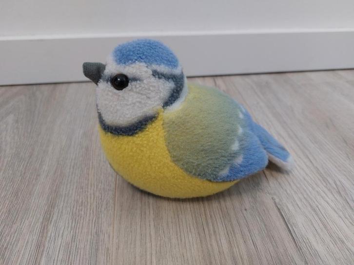 Knuffel wild Republic pimpelmees zonder geluid! Vogel L1206, Kinderen en Baby's, Speelgoed | Knuffels en Pluche, Zo goed als nieuw