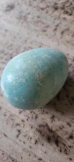 Marmeren blauw ei, Ophalen of Verzenden