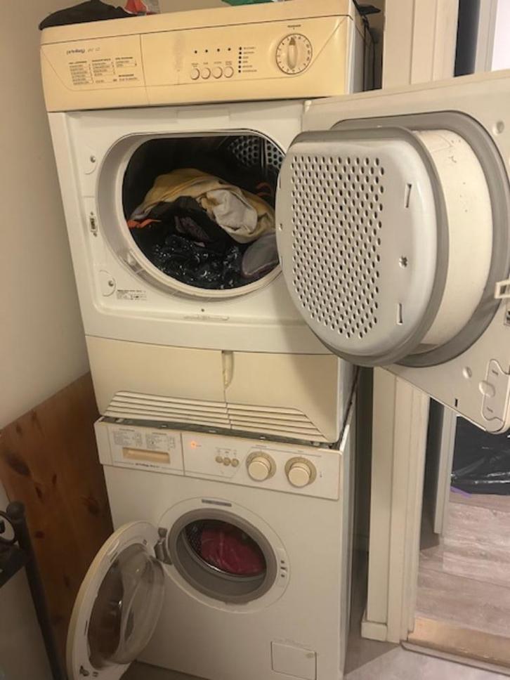 Wasmachine, Witgoed en Apparatuur, Wasmachines, Gebruikt, Voorlader, 85 tot 90 cm, Handwasprogramma, Kort programma, Wolwasprogramma