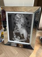 Foto Marilyn Monroe in spiegellijst, Ophalen, Minder dan 50 cm, Gebruikt, 50 tot 75 cm