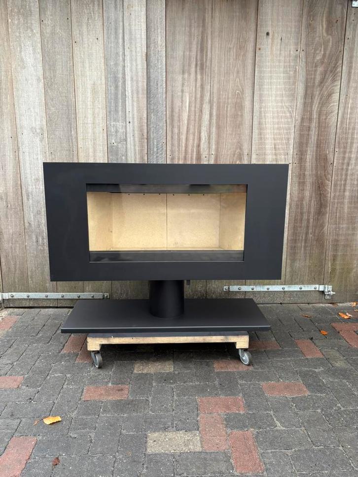 Dik Geurts noa large houtkachel, Huis en Inrichting, Kachels, Zo goed als nieuw, Vrijstaand, Houtkachel, Hout, Ophalen of Verzenden