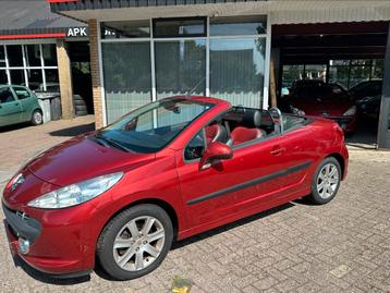 Peugeot 207 1.6 16V CC 88KW 2007 Rood beschikbaar voor biedingen