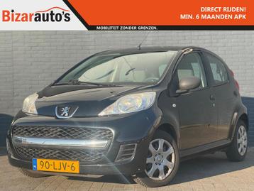 Peugeot 107 1.0-12V XR | 5 Deurs | Navigatie | Zwart beschikbaar voor biedingen