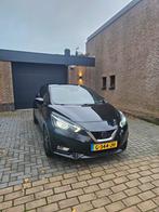 Nissan Micra 0.9 Ig-t 90pk 2017 Zwart, Auto's, Nissan, 898 cc, Stof, Beige, 525 kg