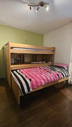 hoogslaper met uitschuifbaar buro en extra bed, Ophalen, Gebruikt, Hoogslaper