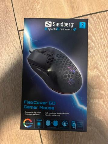 Sandberg FlexCover 60 Gamer Mouse beschikbaar voor biedingen