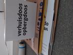 8 stuks verhuisdozen, Doe-het-zelf en Verbouw, Kratten en Dozen, Ophalen, Doos, 40 tot 60 cm, Opvouwbaar
