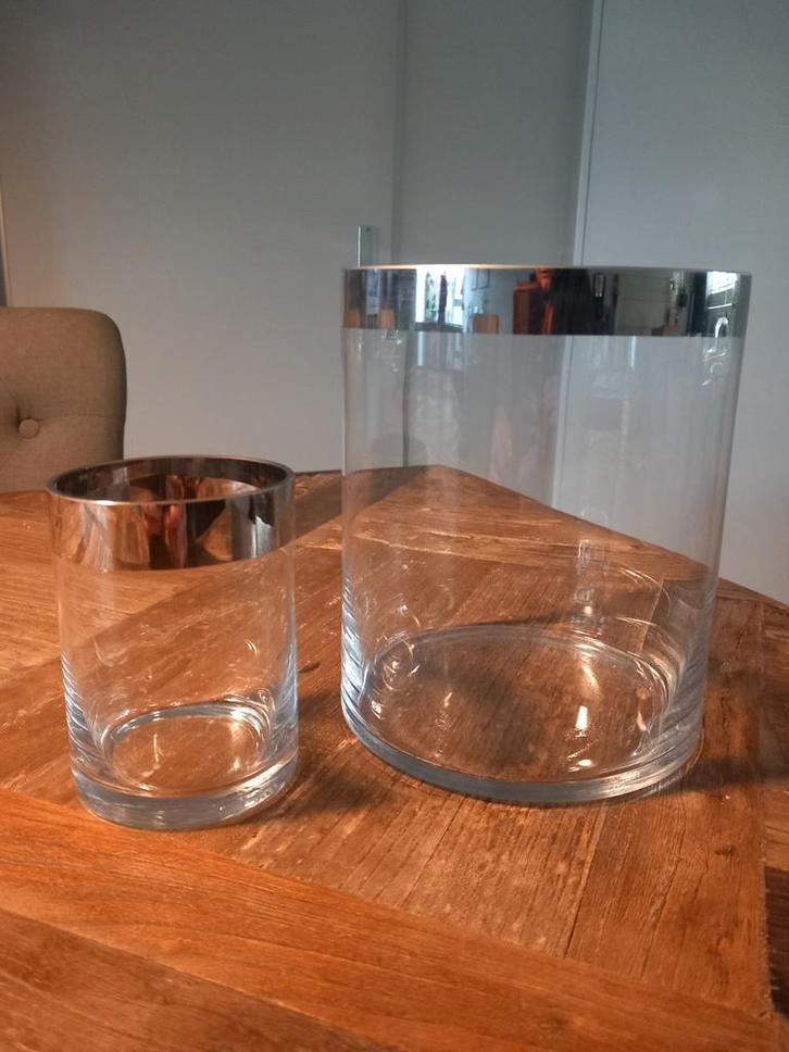 Riviera Maison Windlichten Set, Huis en Inrichting, Woonaccessoires | Vazen, Zo goed als nieuw, Overige kleuren, Minder dan 50 cm