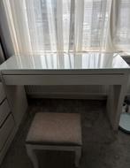 Tafel bereau zwart (desk), Ophalen, Zo goed als nieuw, 25 tot 50 cm, Rechthoekig