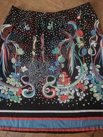 King louie dames rokje zwart print, Kleding | Dames, Ophalen of Verzenden, Zo goed als nieuw, Zwart, Boven de knie