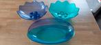 Tupperware Serveerschalen - 3 stuks, Kunststof, Schaal, Ophalen of Verzenden, Zo goed als nieuw