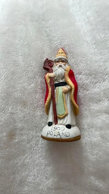 Vintage kerst beeldje van Santa beschikbaar voor biedingen