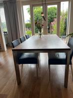 Bert Plantagie eettafel walnoot 220x100 – zo goed als nieuw, Huis en Inrichting, Ophalen, Zo goed als nieuw, Rechthoekig, 200 cm of meer