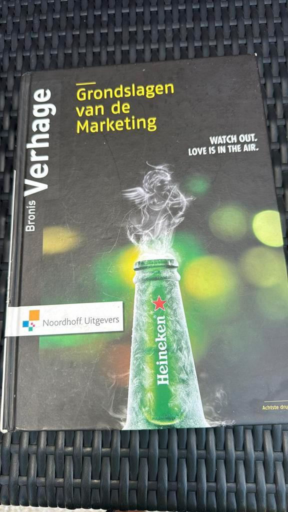 Bronis Verhage - Grondslagen van de marketing, Boeken, Economie, Management en Marketing, Zo goed als nieuw, Ophalen of Verzenden