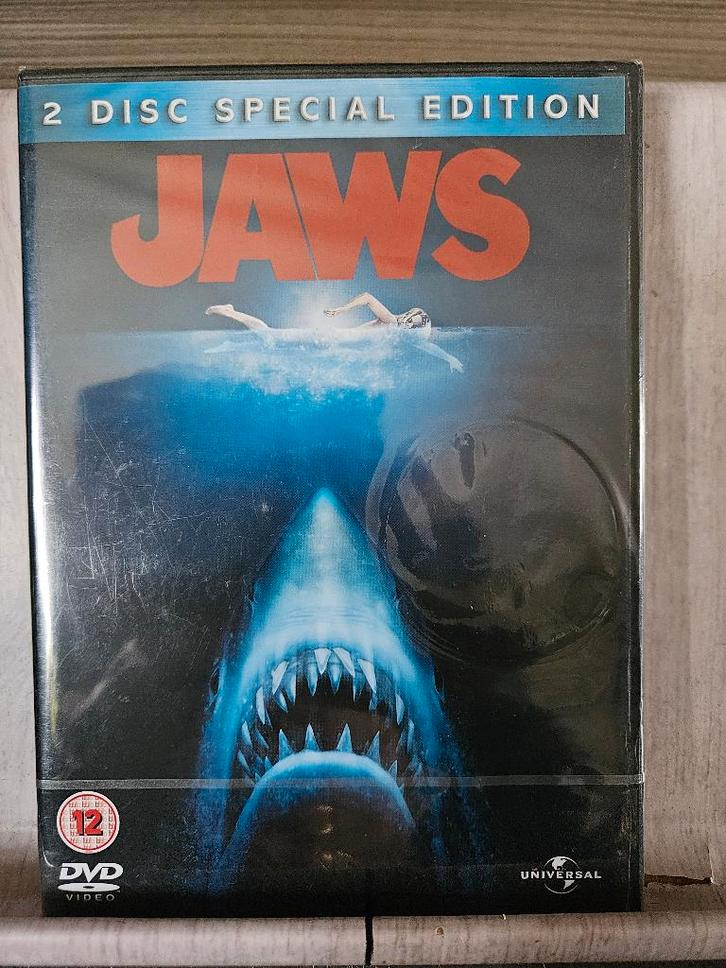 JAWS (1975) Roy Scheider / Robert Shaw -  Dvd NIEUW in seal, Cd's en Dvd's, Dvd's | Horror, Nieuw in verpakking, Overige genres