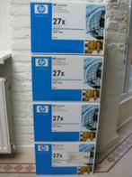 4 toners HP C4127X (HP 27X) High Capacity HP 4000-4050 serie, Nieuw, HP Hewlett Packard, Toner, Ophalen of Verzenden