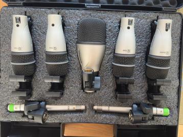 Samson Drum microfoons 7 stuks beschikbaar voor biedingen
