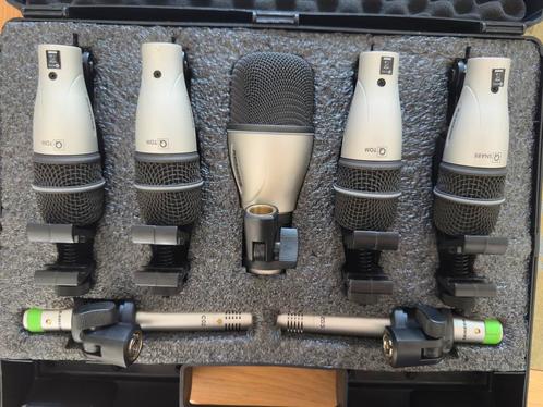Samson Drum microfoons 7 stuks, Muziek en Instrumenten, Microfoons, Gebruikt, Instrumentmicrofoon, Ophalen