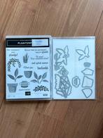 Stampinup bundel plantenpost stemoels en stansen, Hobby en Vrije tijd, Stempelen, Ophalen of Verzenden, Zo goed als nieuw, Clearstamp