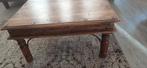 Spot goedkoop houten salontafel ik heb andre  advertenties, Ophalen, Gebruikt, 50 tot 100 cm, Vierkant