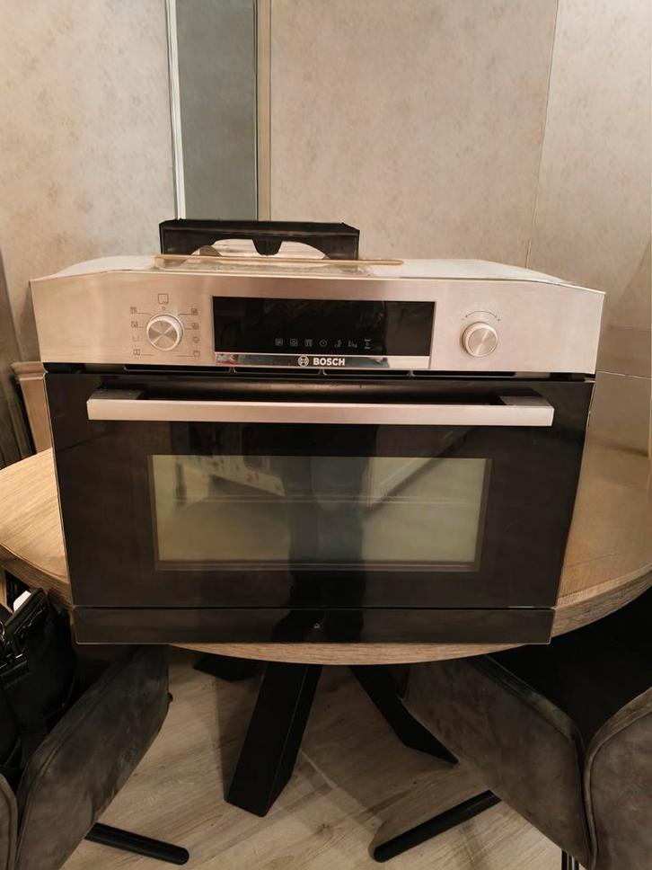 Bosch Combi Oven - Inbouw, Witgoed en Apparatuur, Ovens, Gebruikt, Inbouw, Oven met grill, 45 tot 60 cm, 45 tot 60 cm, Hete lucht