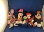 Disney Knuffels - Goofy, Minnie, Mickey en Boris., Verzamelen, Disney, Ophalen of Verzenden, Mickey Mouse, Zo goed als nieuw, Overige typen