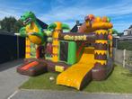 Dino Multiplay springkussen met glijbaan te huur, Ophalen, Zo goed als nieuw, Overige