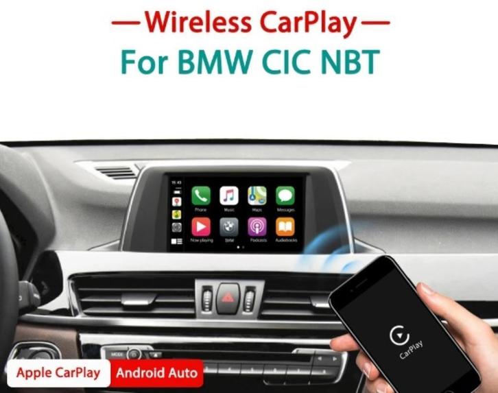 BMW X5 E70 X6 E71 Z4 E89 Apple Carplay AndroidAuto Camera, Auto diversen, Autoradio's, Nieuw, Ophalen of Verzenden