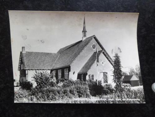 HARDINXVELD GIESSENDAM Herv. kerk en nieuweweg JosPe, Verzamelen, Ansichtkaarten | Nederland, Zuid-Holland, 1960 tot 1980, Ophalen of Verzenden