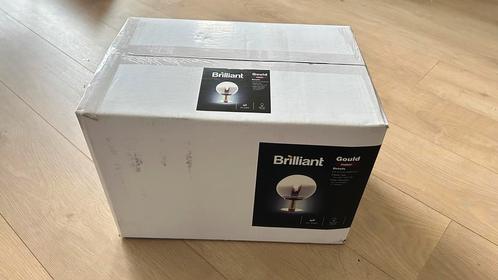 Brilliant Gould Tafellamp - Nieuw in Doos, Huis en Inrichting, Lampen | Tafellampen, Nieuw, Minder dan 50 cm, Glas, Ophalen of Verzenden