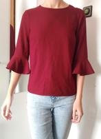 Vero moda blouse top 36 S rood, Vero Moda, Ophalen of Verzenden, Zo goed als nieuw, Korte mouw