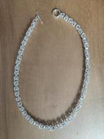 Zilveren ketting 45cm lang., Sieraden, Tassen en Uiterlijk, Kettingen, Ophalen of Verzenden
