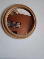 Ronde Rotan Spiegel Uppnora - 23,5 cm boho hippie, Minder dan 50 cm, Rond, Ophalen of Verzenden, Zo goed als nieuw