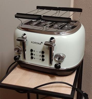 Korona 21675 Broodrooster | Retro Vintage | Mint Groen beschikbaar voor biedingen