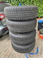 Set winterbanden op stalen velg voor Nissan Quashqai, Ophalen, 215 mm, 16 inch, Banden en Velgen