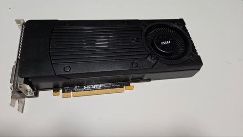MSI gtx 760 2gn Titan editie - videokaart gpu, Computers en Software, Videokaarten, Zo goed als nieuw, Nvidia, PCI-Express 3.0